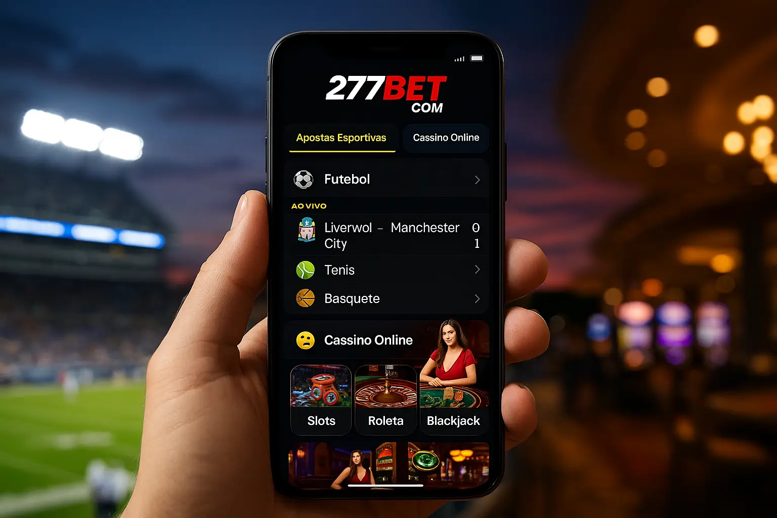 Aposte em apostas esportivas no cassino online FBBET