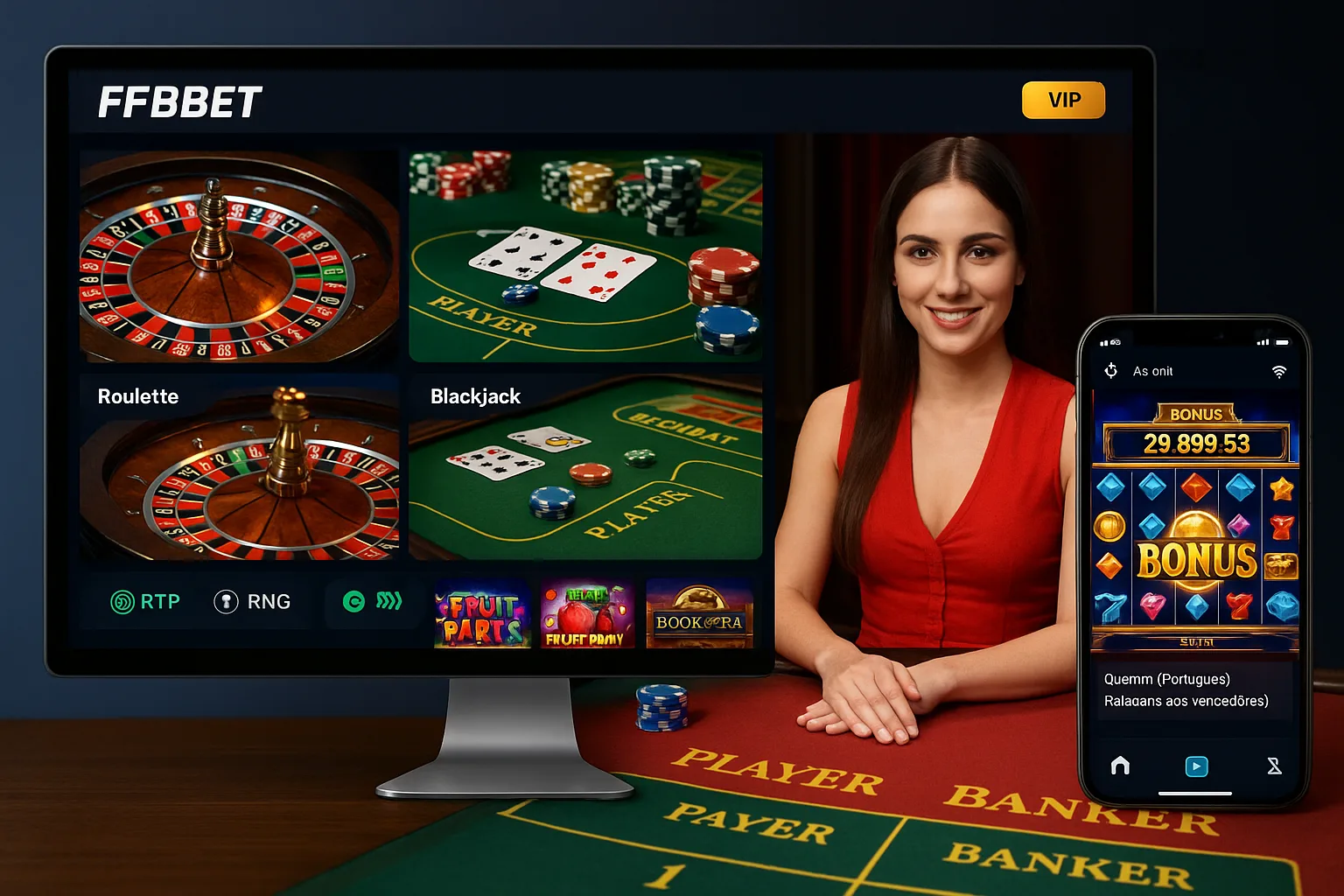 Jogos de cassino online FBBET