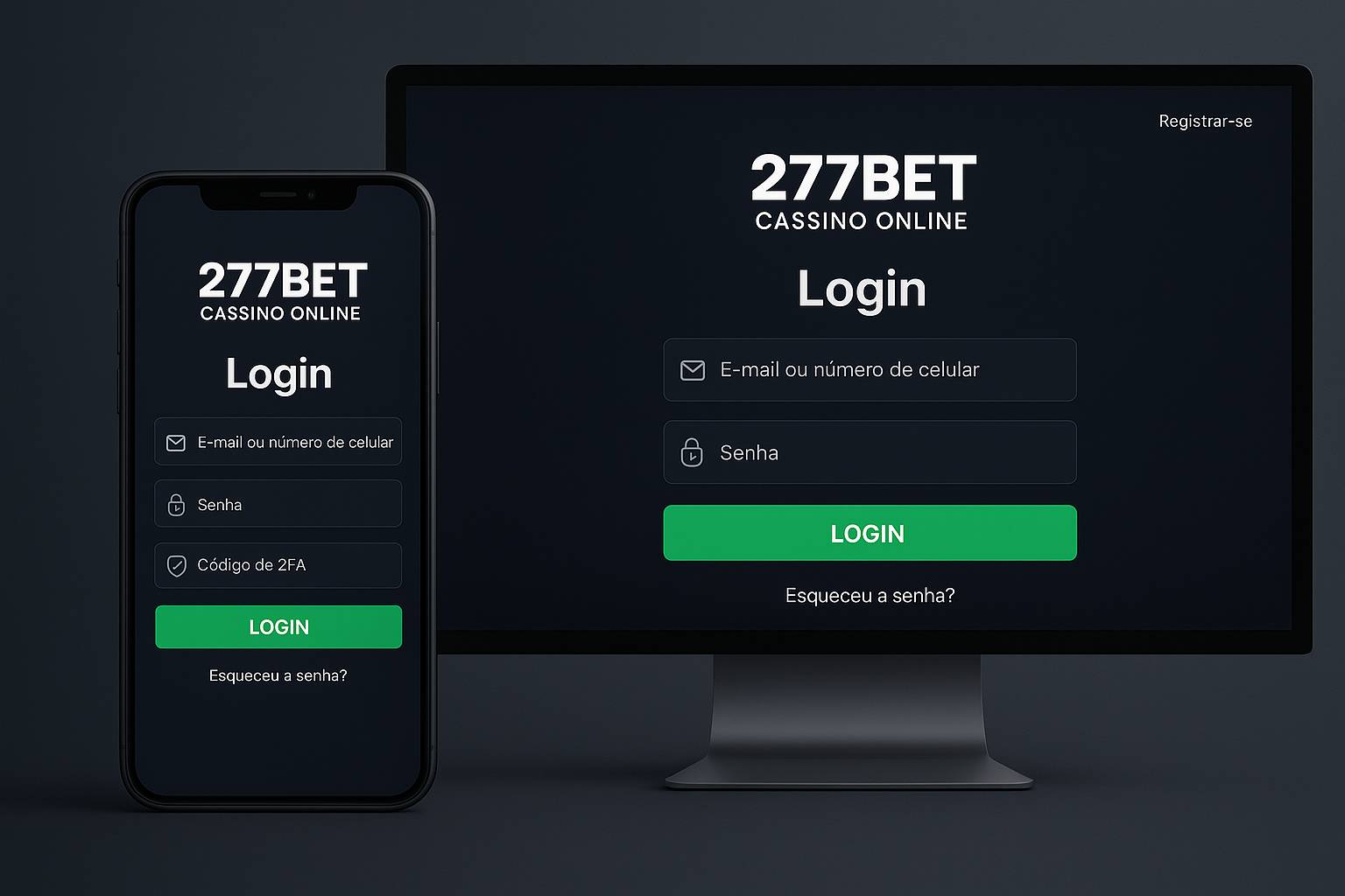Criar uma nova Conta no plataforma FBBET